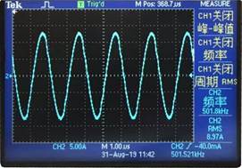 1000uF500k測試波形